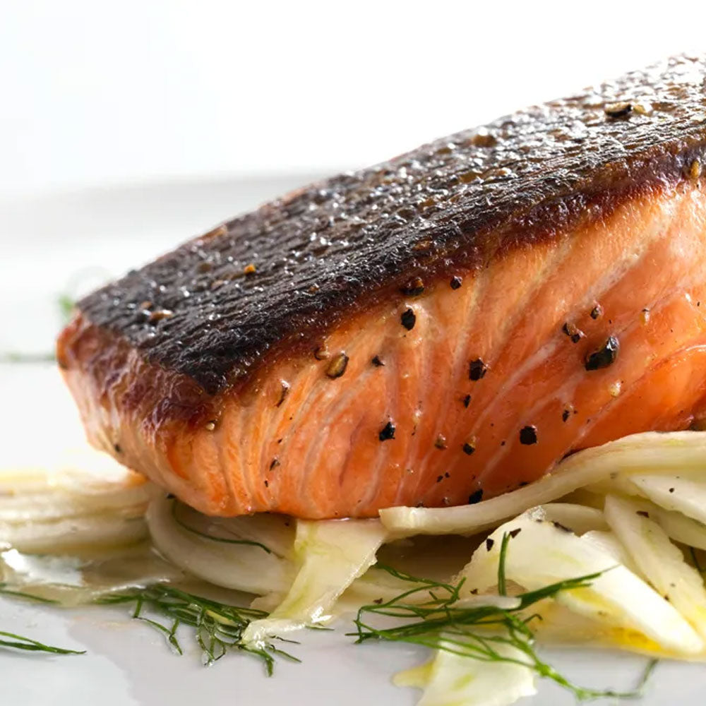 Salmon Fillets with Fennel