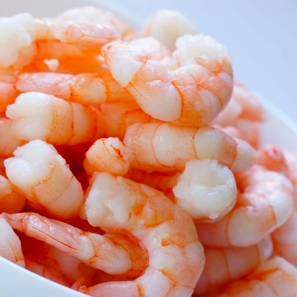 Cooked Peeled and De-veined Cooked Shrimp, 26-30