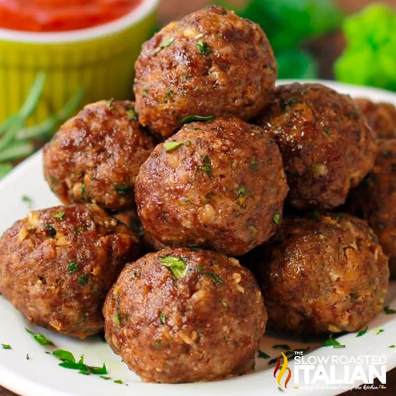 Cooked Beef Meatballs