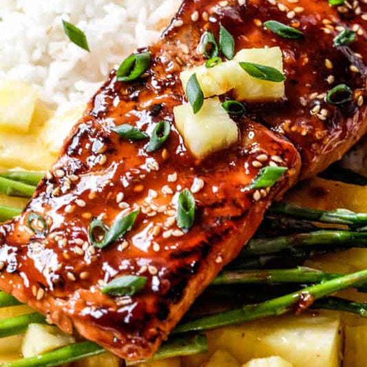 Barbecue Sauce Salmon