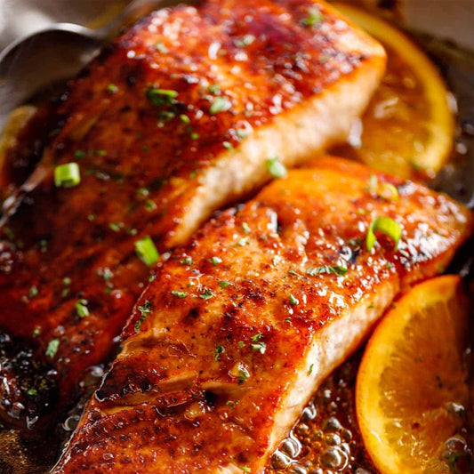 Broiled Fillets with Tangerine Sauce