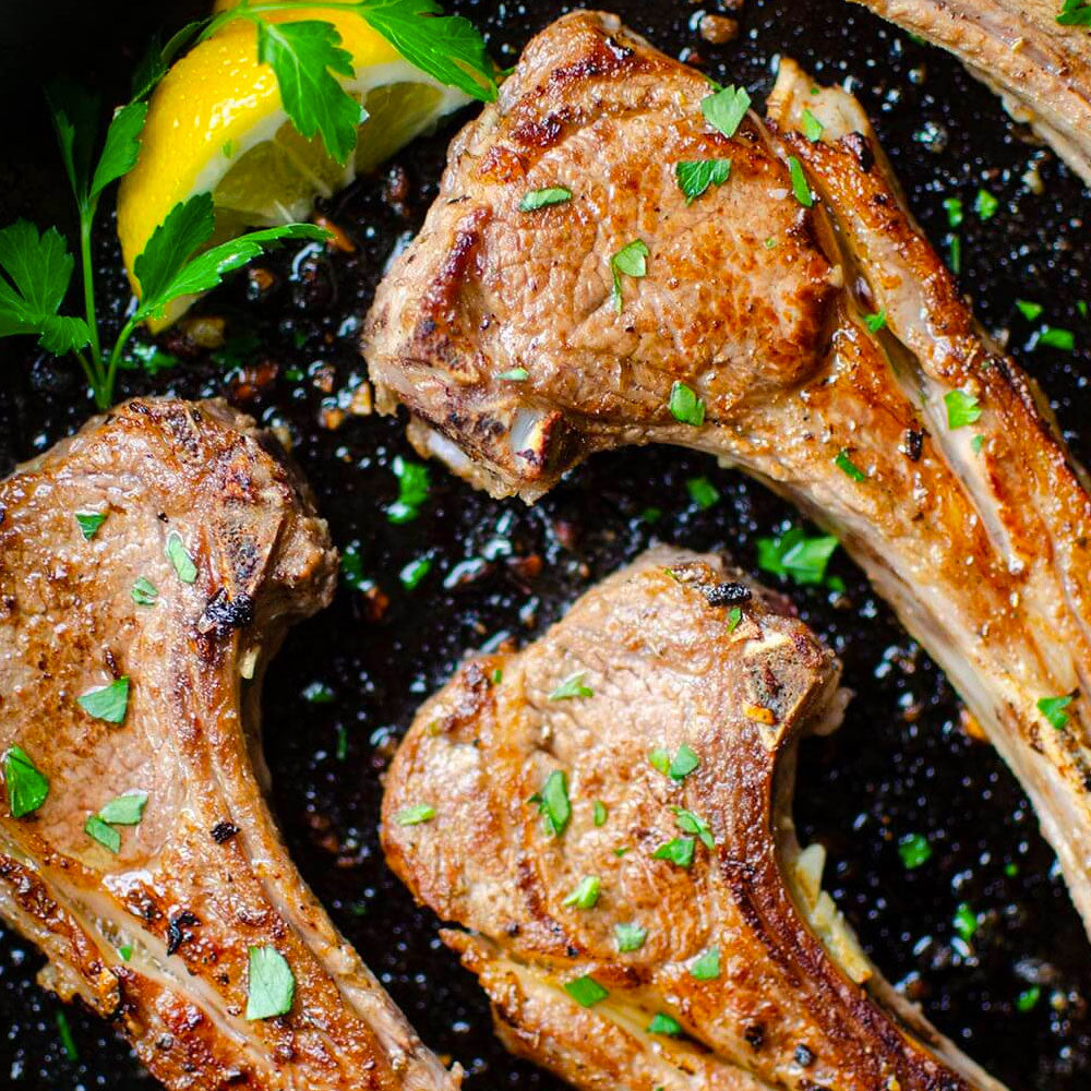 Lamb Chops A La Greque