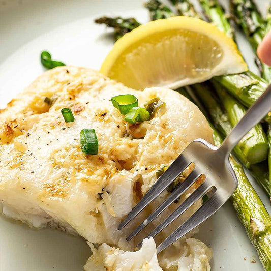 Lemon Mayonnaise Halibut