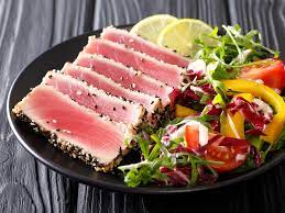 Tuna: Yellowfin Saku Block / Ahi Tuna (Sushi Grade)