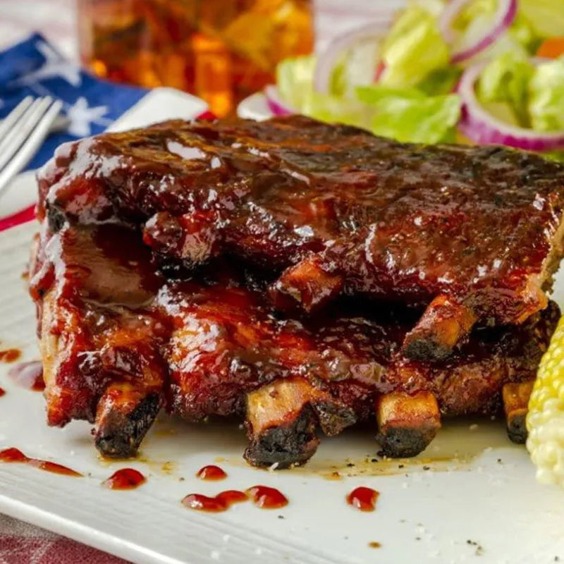 Cooked Baby Back Pork Ribs